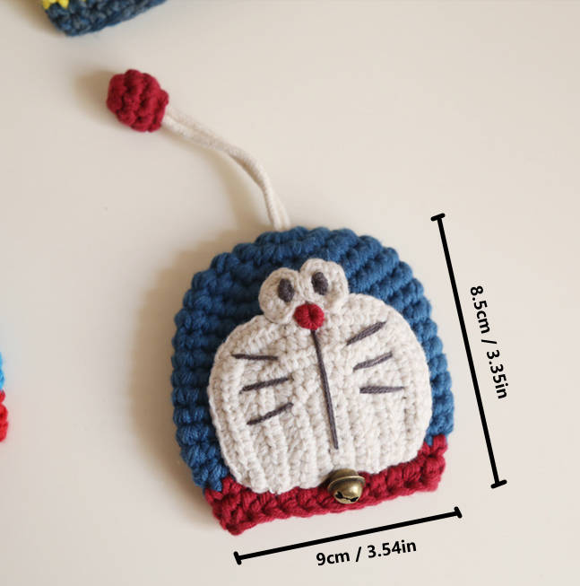 Blue Cat Key Holder