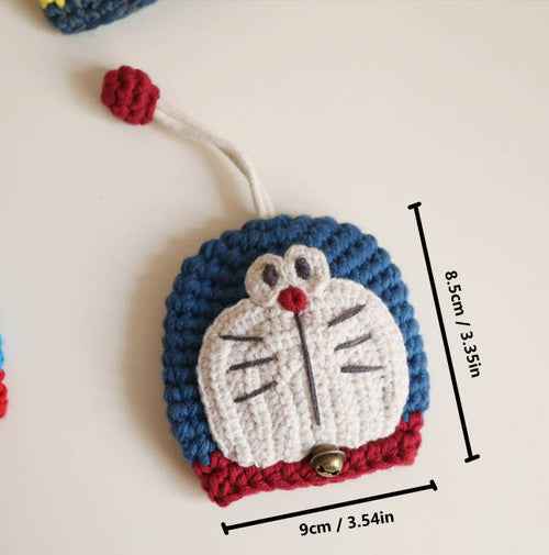 Blue Cat Key Holder