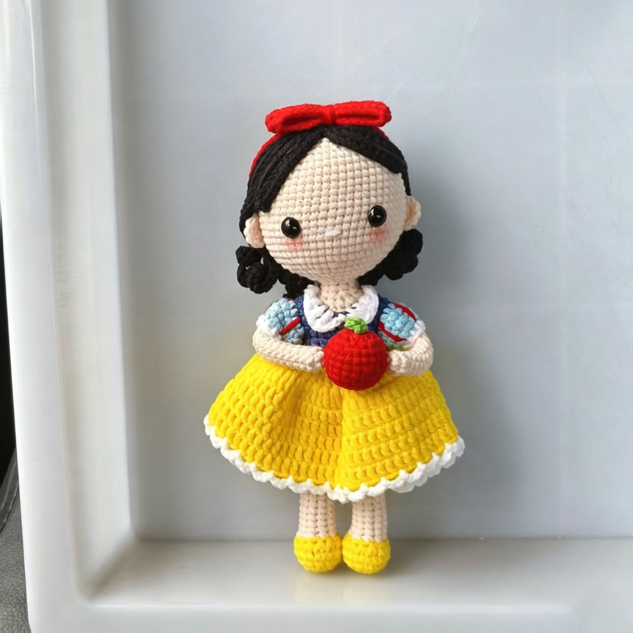 Handmade Crochet Princess Doll | Cute Amigurumi Plush Toy