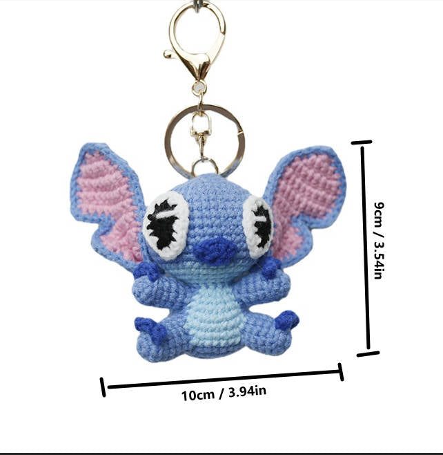 Stitch bag charm