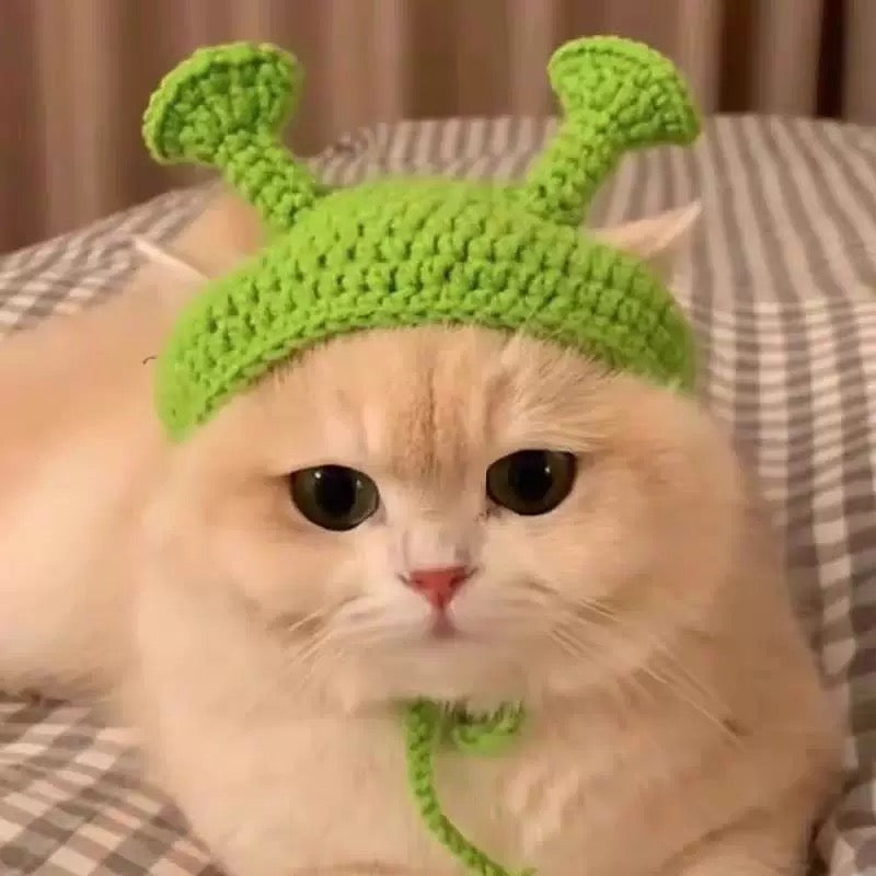 Cute Crochet Pet Collar Collection – Multiple Styles for Cats & Small Dogs