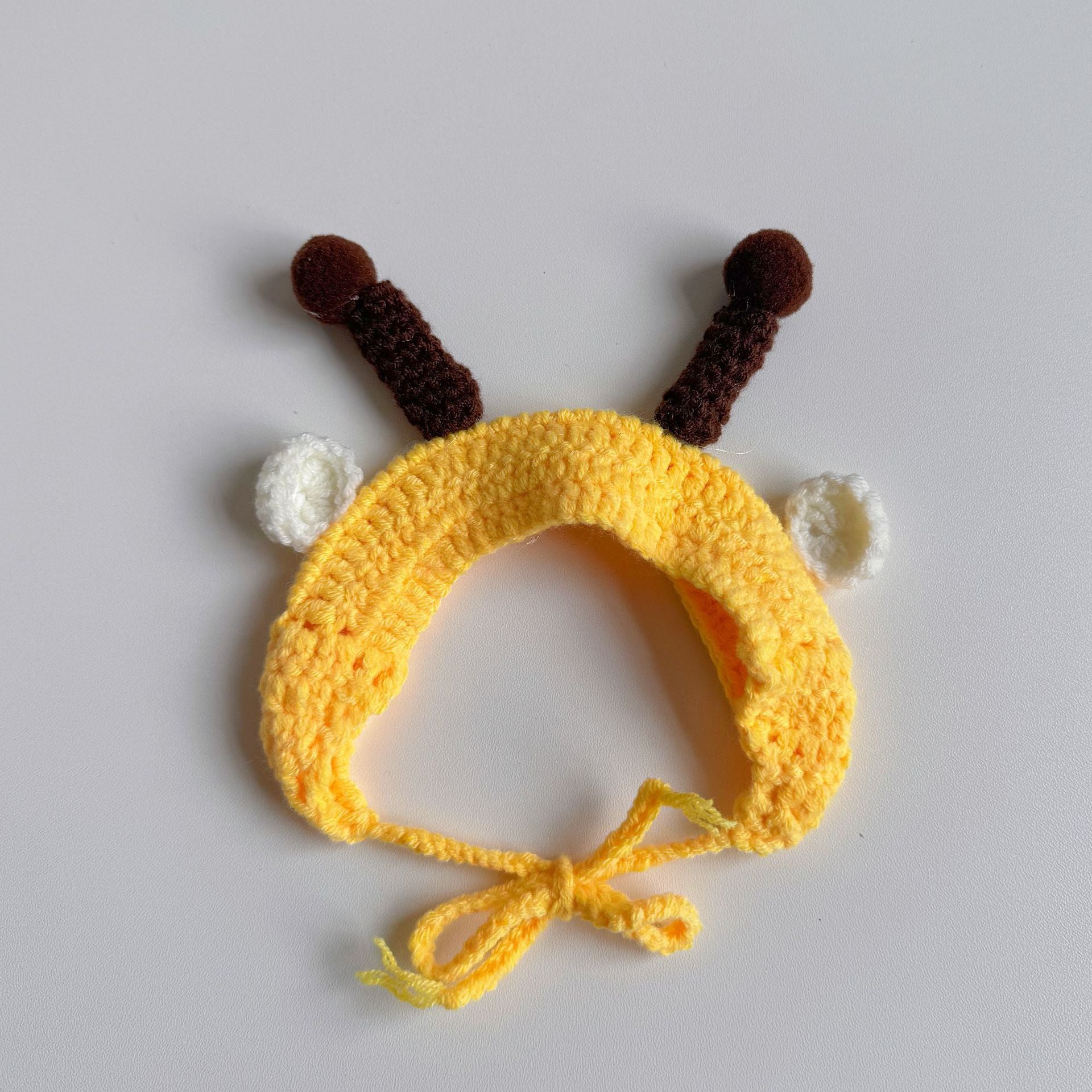 Cute Crochet Pet Collar Collection – Multiple Styles for Cats & Small Dogs