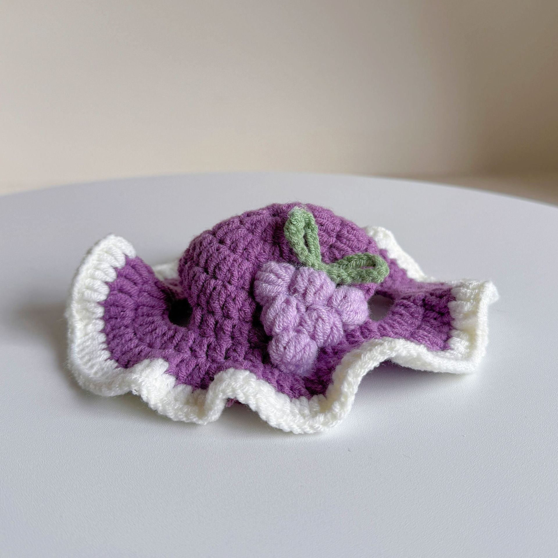 Cute Crochet Pet Collar Collection – Multiple Styles for Cats & Small Dogs