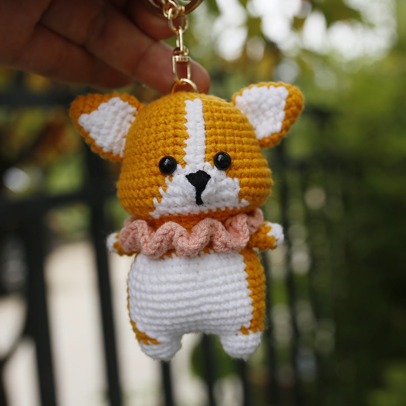 Corgi keychain