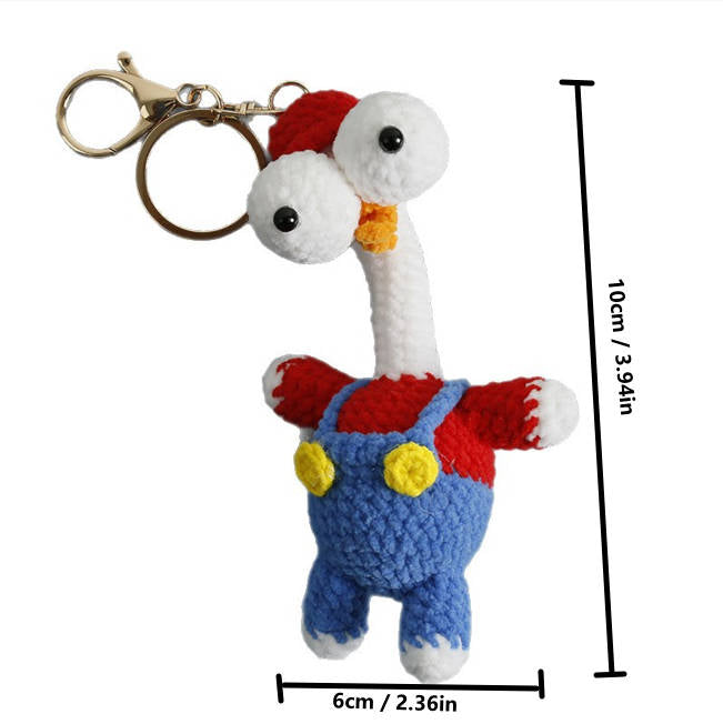 Long-necked chicken pendant