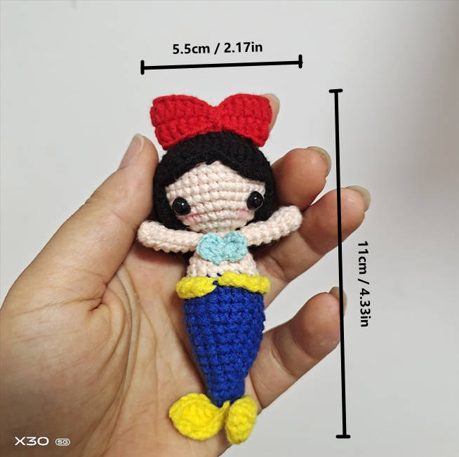 Mermaid Doll Keychain