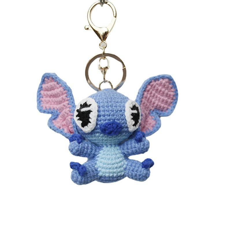 Stitch bag charm