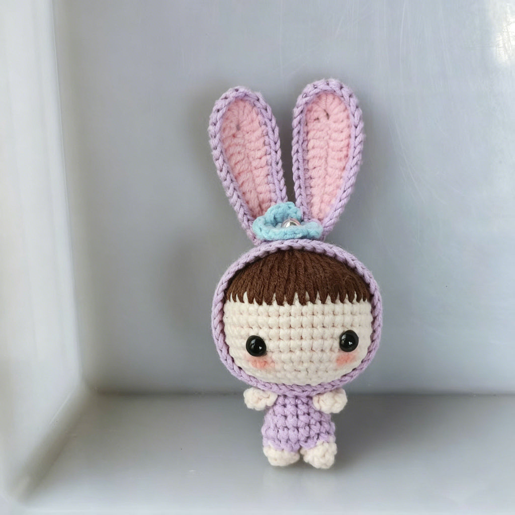 Handmade Crochet Character Doll | Cute Mini Amigurumi Plush Toy