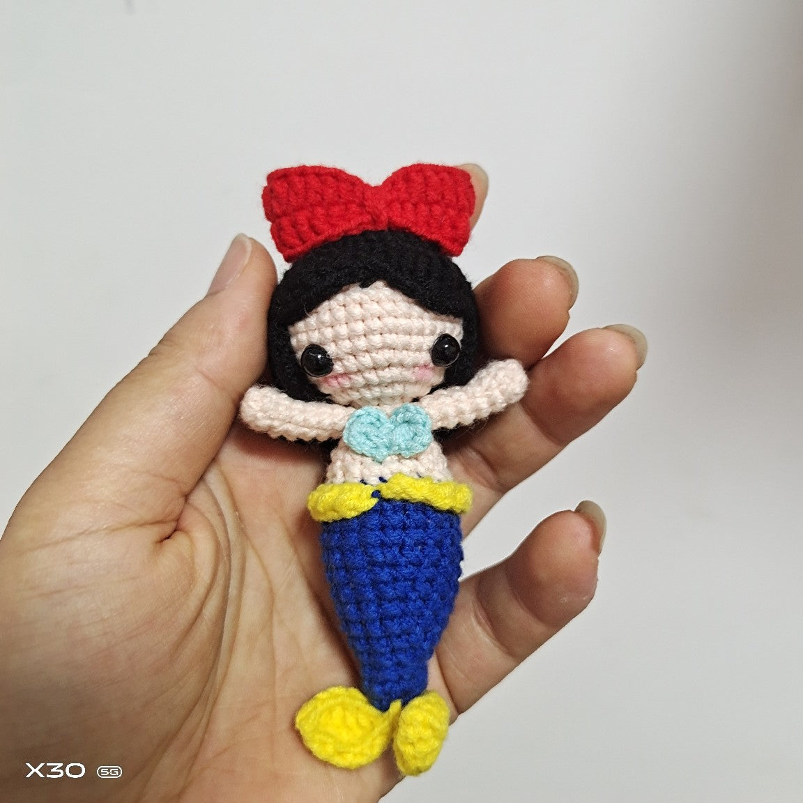 Mermaid Doll Keychain