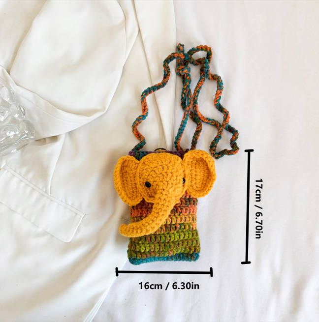 Elephant Mini Crossbody Bag