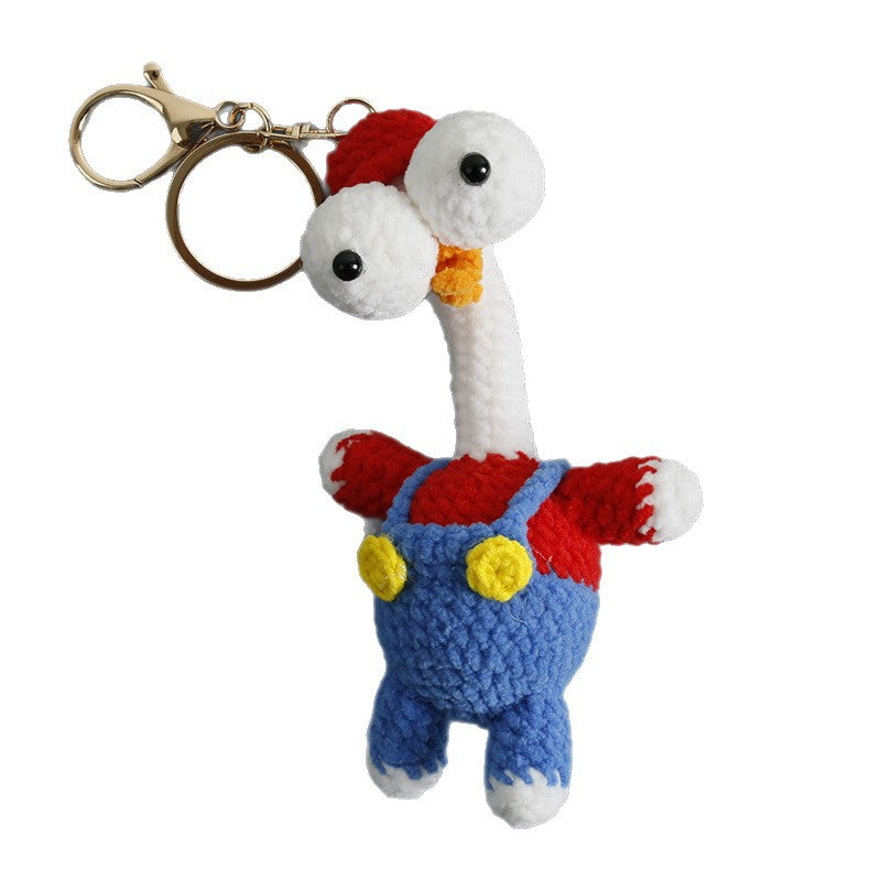 Long-necked chicken pendant