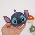 Blue Alien Car Key Holder