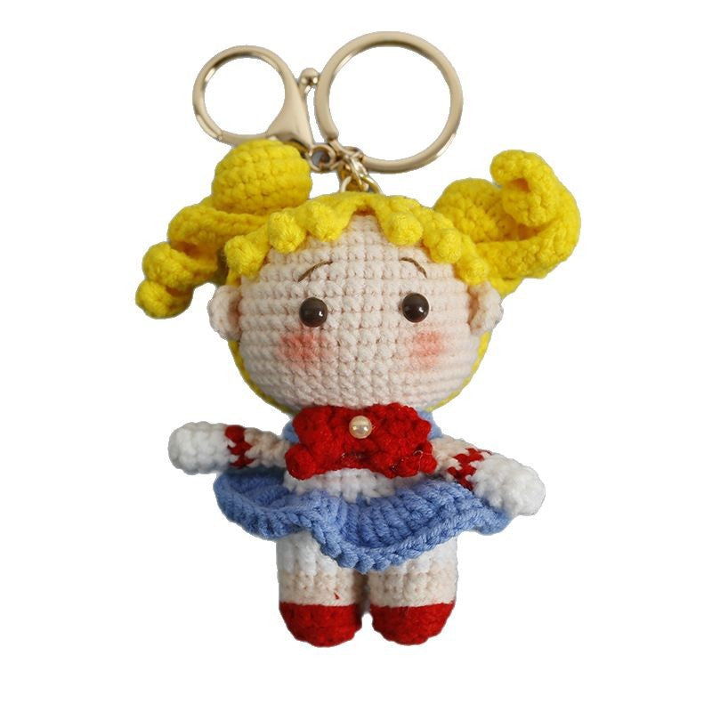 Cute girl keychain