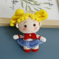 Cute girl keychain