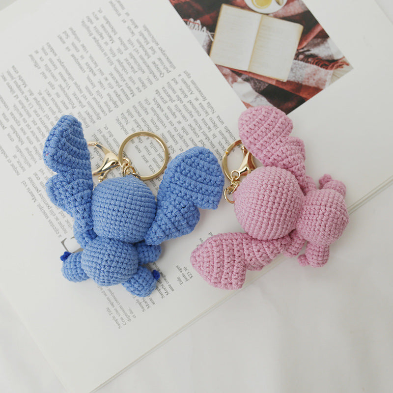 Stitch bag charm