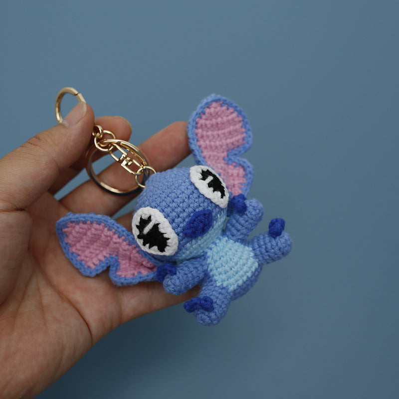 Stitch bag charm