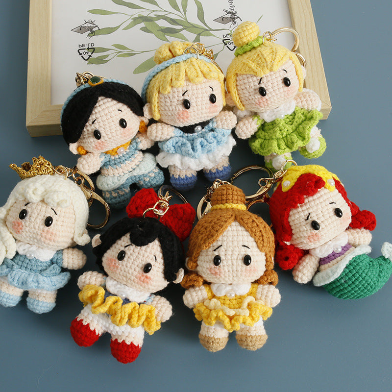 Cute little princess keychain