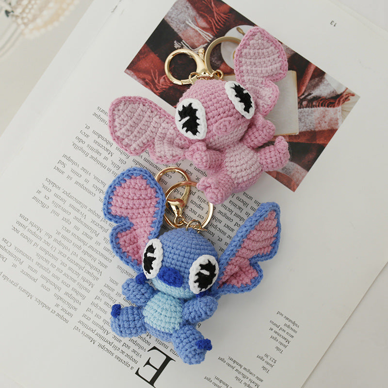 Stitch bag charm