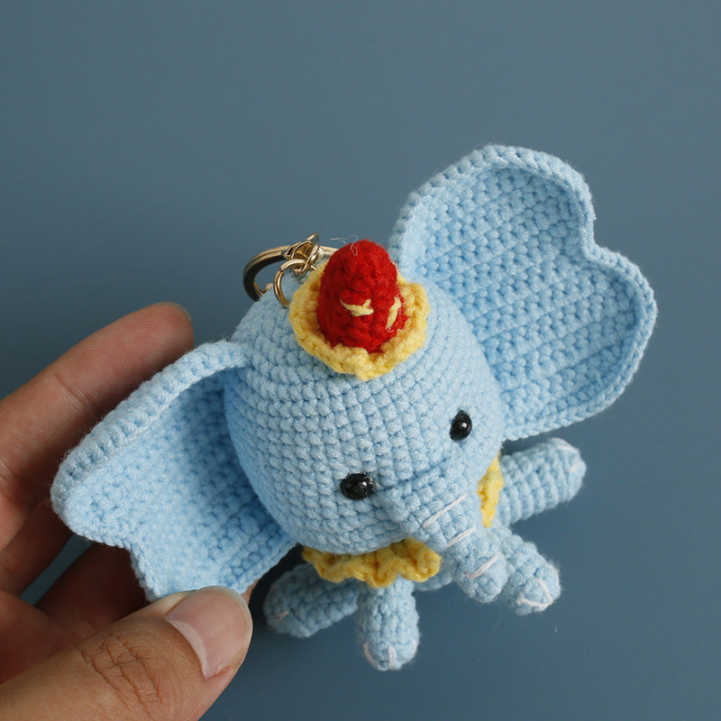 Elephant-shaped hanging ornament