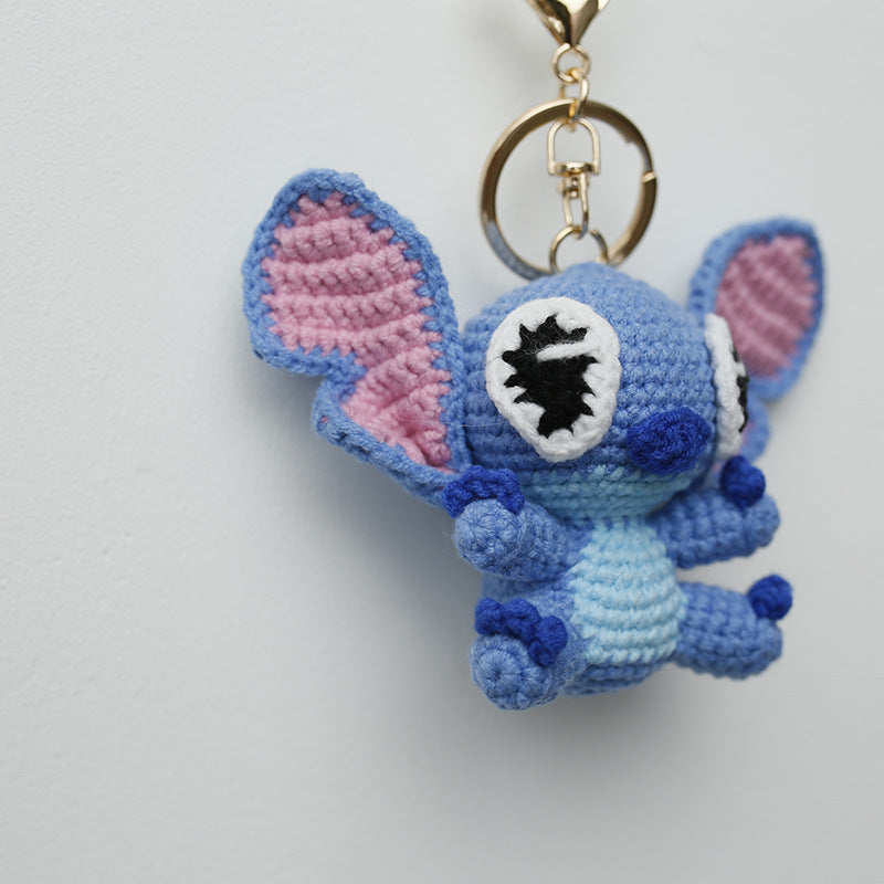Stitch bag charm
