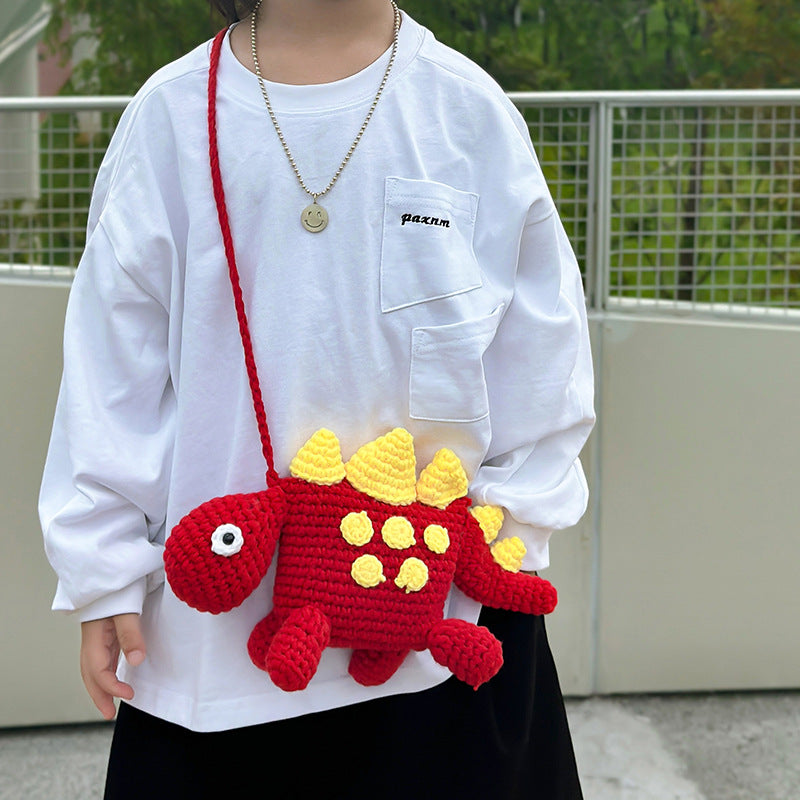 coin pocket bag dinosaur