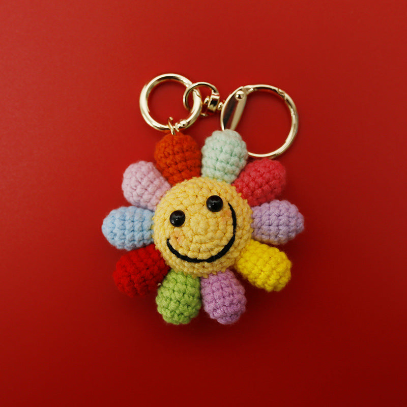 Seven-colored sunflower hanging ornament