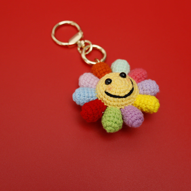 Seven-colored sunflower hanging ornament