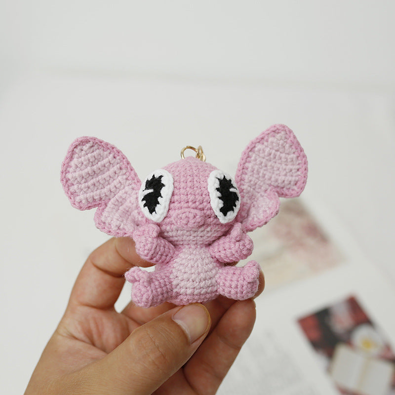 Stitch bag charm