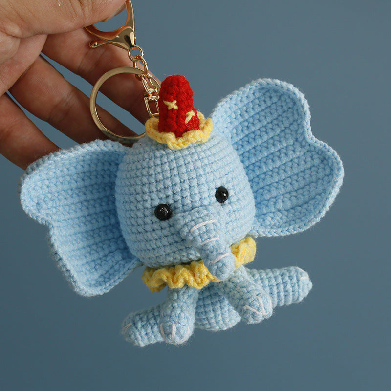 Elephant-shaped hanging ornament