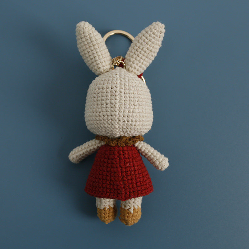 Pearl Rabbit Keychain