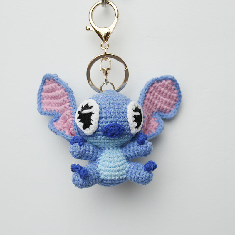 Stitch bag charm