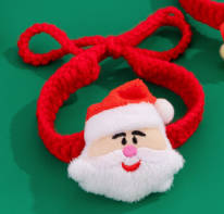 Christmas Pet Collar with Cute Characters – Santa, Reindeer & Holiday Designs