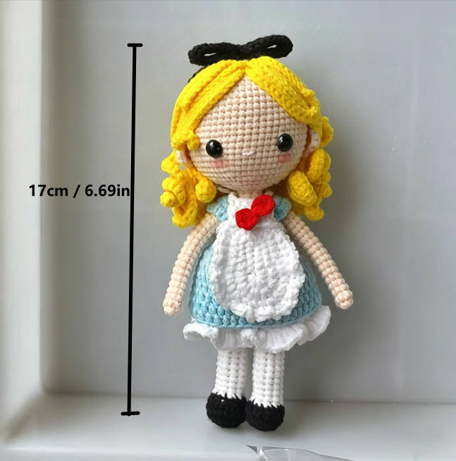 Handmade Crochet Princess Doll | Cute Amigurumi Plush Toy
