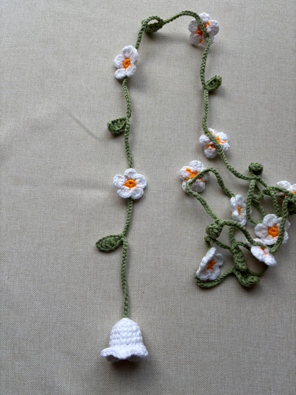 Crochet Flower Door Curtain PDF Pattern