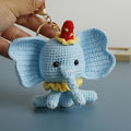 Elephant-shaped hanging ornament