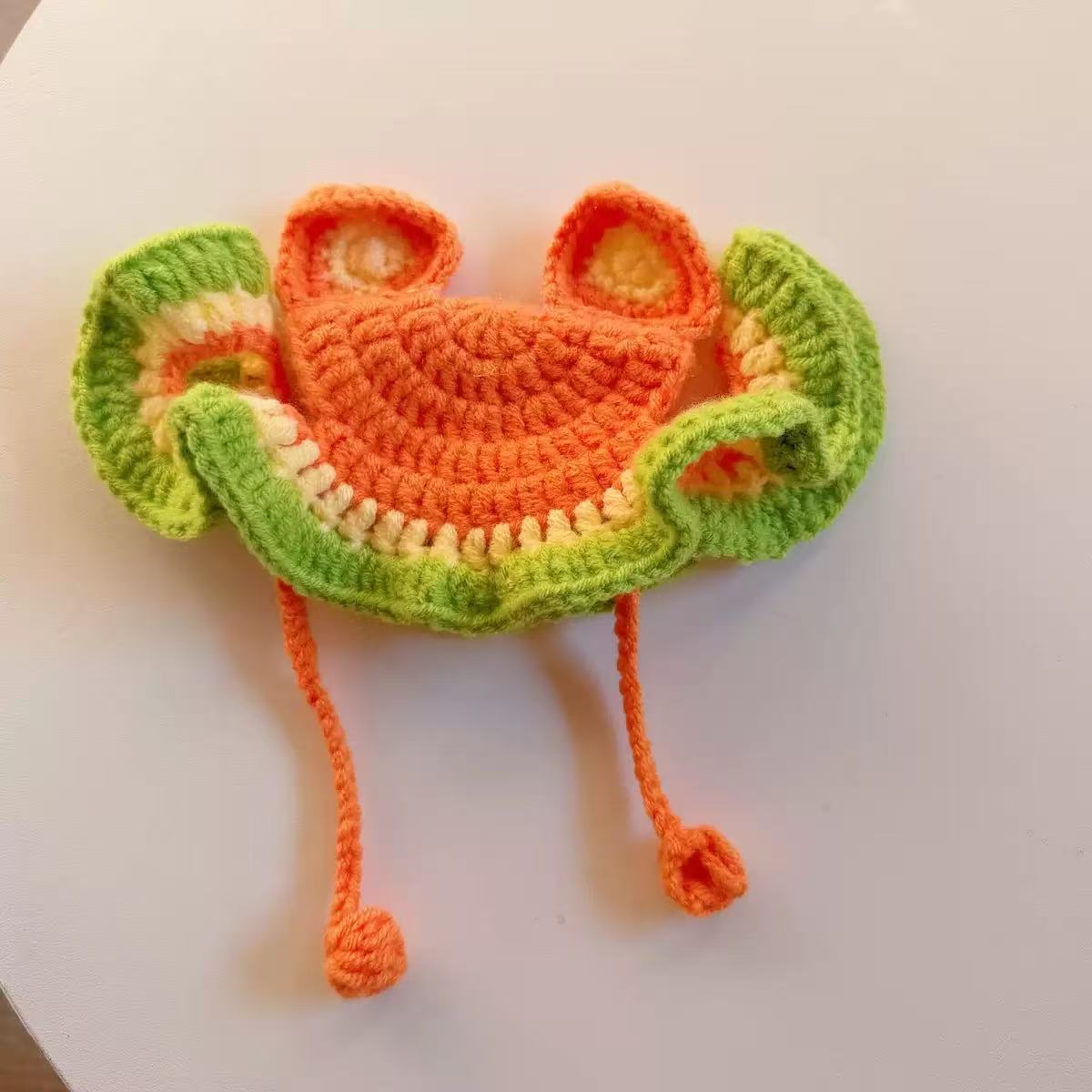 Character Style Pet Hat – Bunny & Fox Crochet Costume