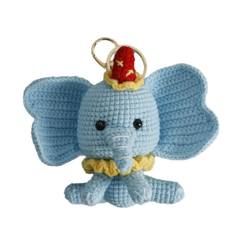 Elephant-shaped hanging ornament