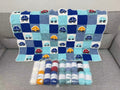 Kids’ Car Crochet Blanket – Finished Blanket or Yarn + PDF Kit