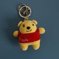 Handmade Crochet Cute Bear Keychain