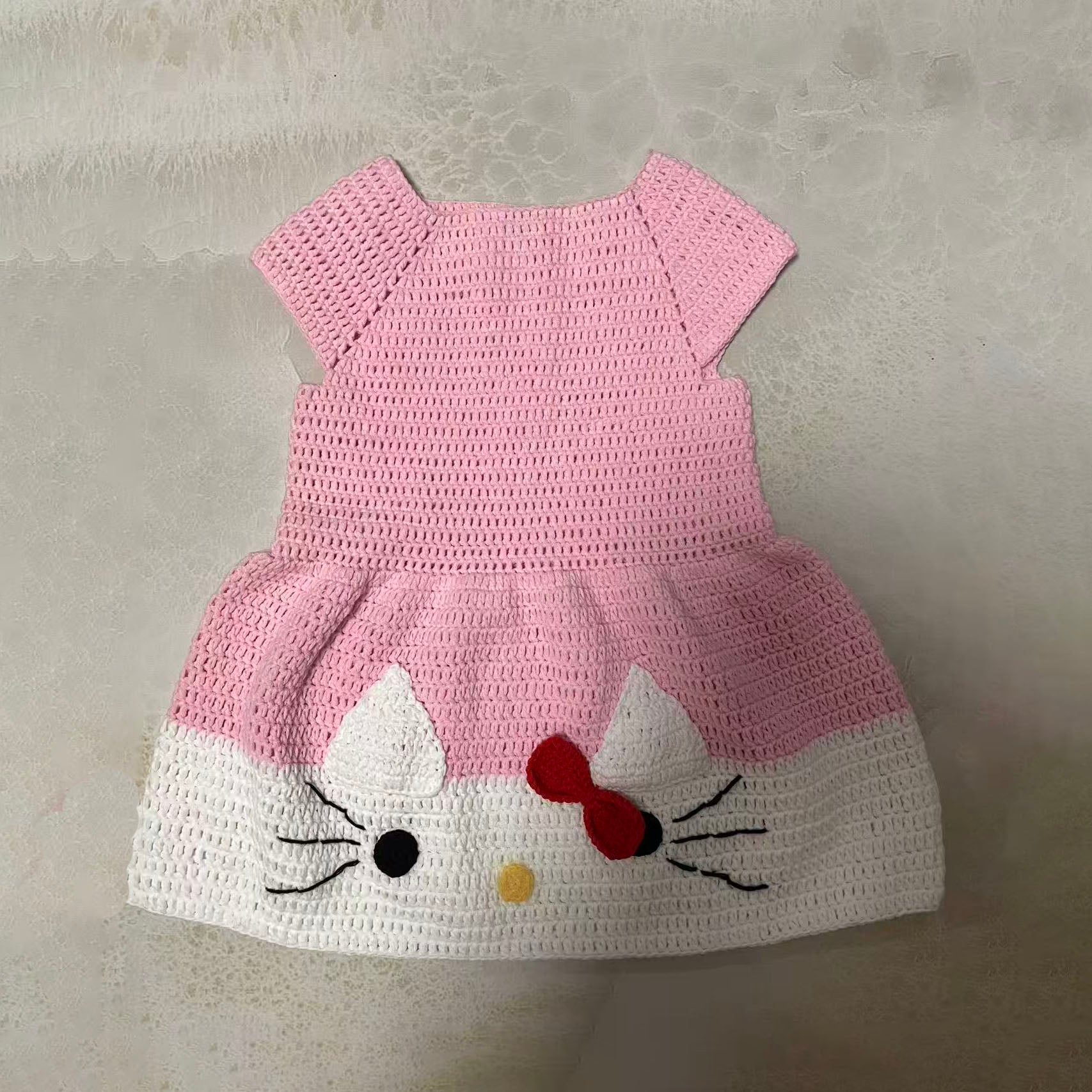 Crochet Cat Dress Pattern & Video Tutorial