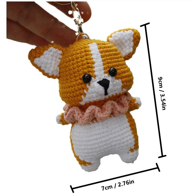 Corgi keychain