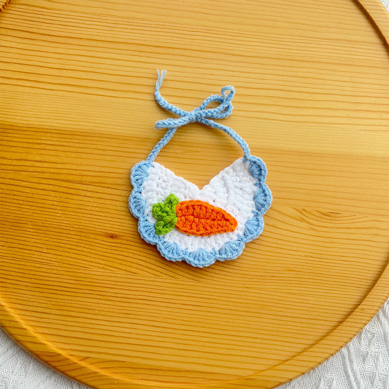 Birthday Crochet Pet Set – Hat & Collar Combo