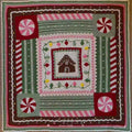 Gingerbread House Christmas Crochet Blanket – Finished Blanket or Yarn + PDF Kit